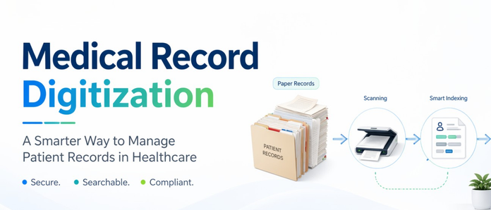 medical record digitization for healthcare institutions