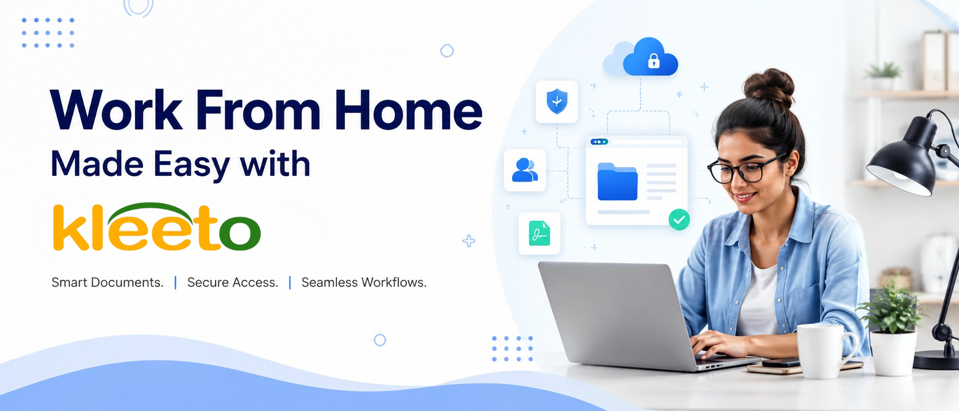 Work from home document management solution